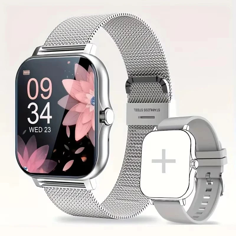 KESHUYOU Bluetooth Smartwatch with Health Monitoring