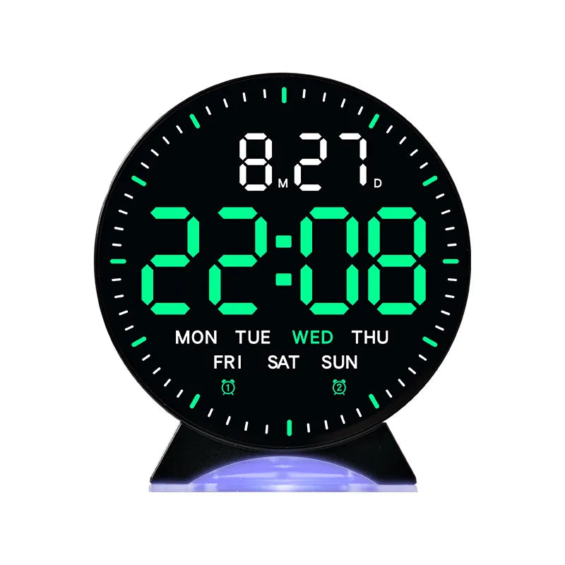 LED Digital Alarm Clock with Dual Alarms