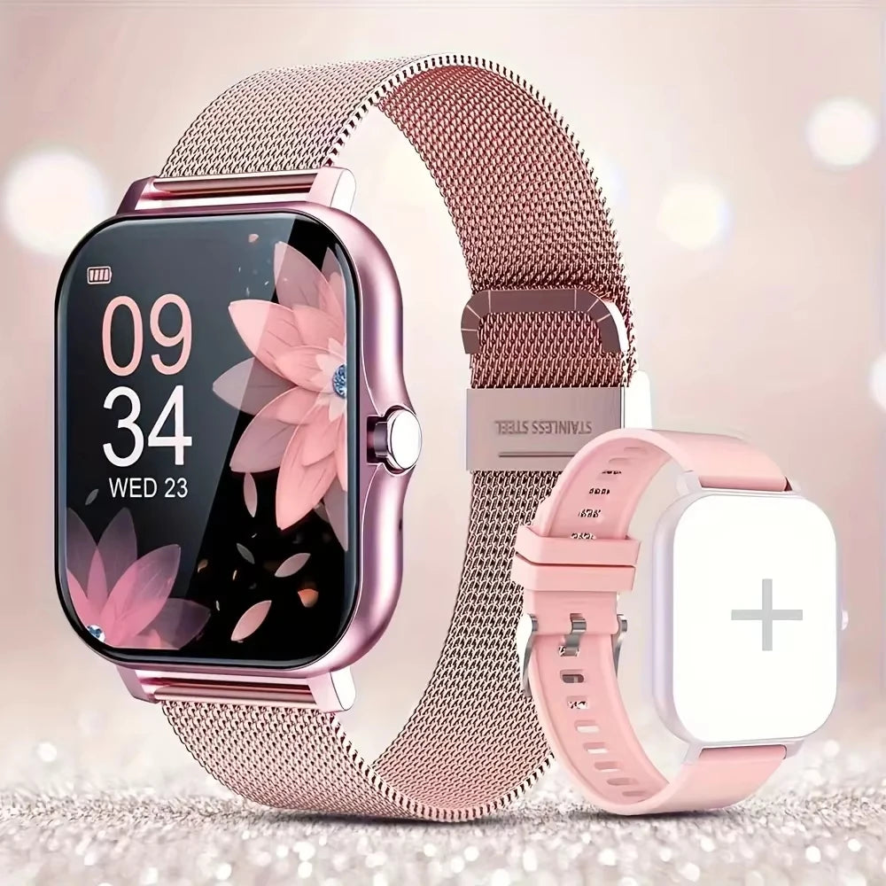 KESHUYOU Bluetooth Smartwatch with Health Monitoring