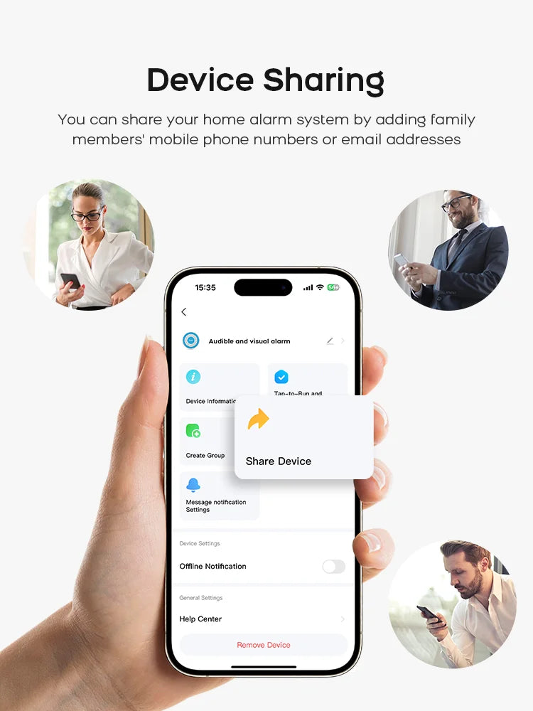 PGST 4G WiFi Home Security System with PIR