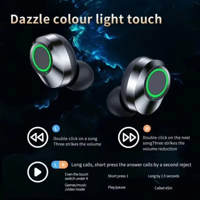 YD03 Wireless Bluetooth Sport Earbuds with Display