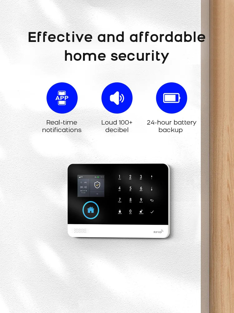 PGST 4G WiFi Home Security System with PIR