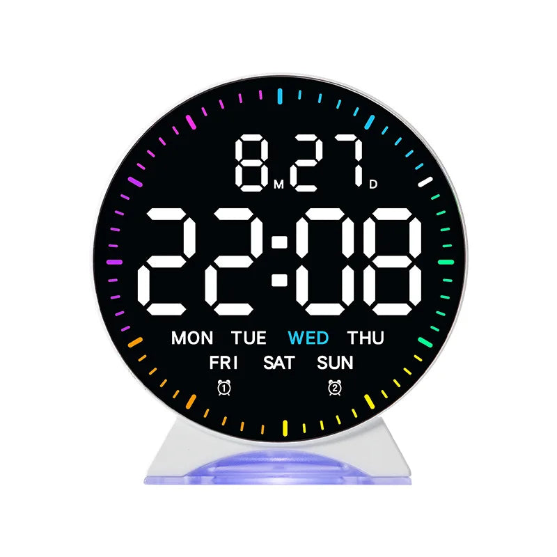 LED Digital Alarm Clock with Dual Alarms