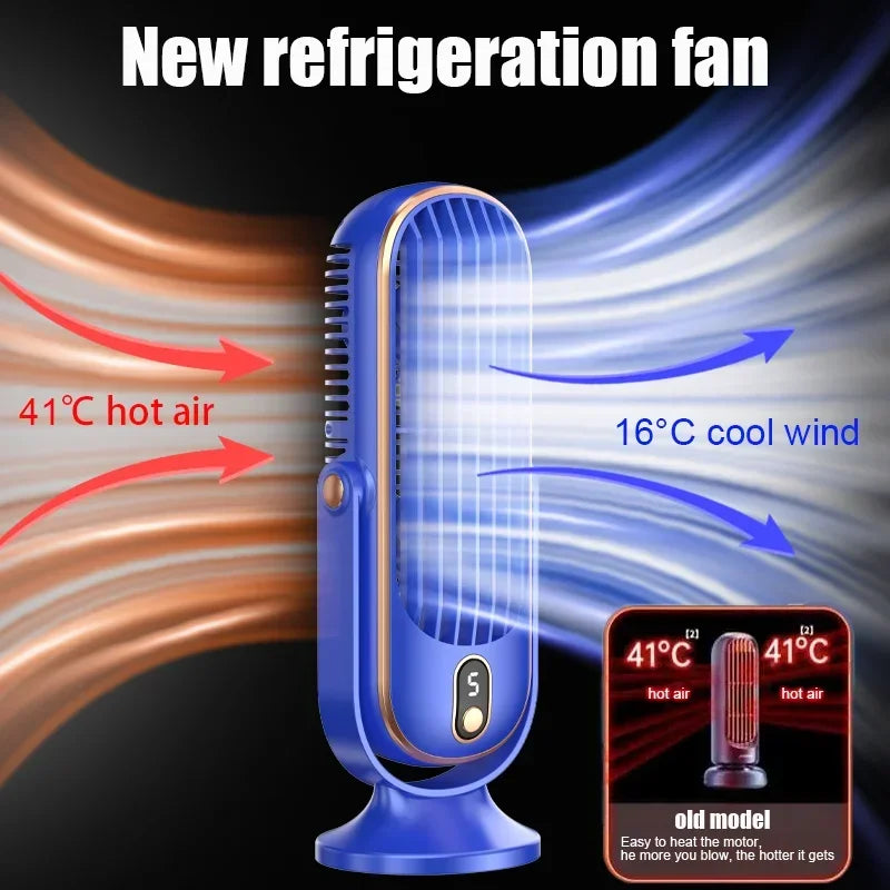 Rechargeable Portable Bladeless Desk Fan