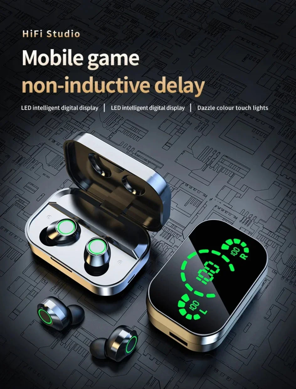 YD03 Wireless Bluetooth Sport Earbuds with Display