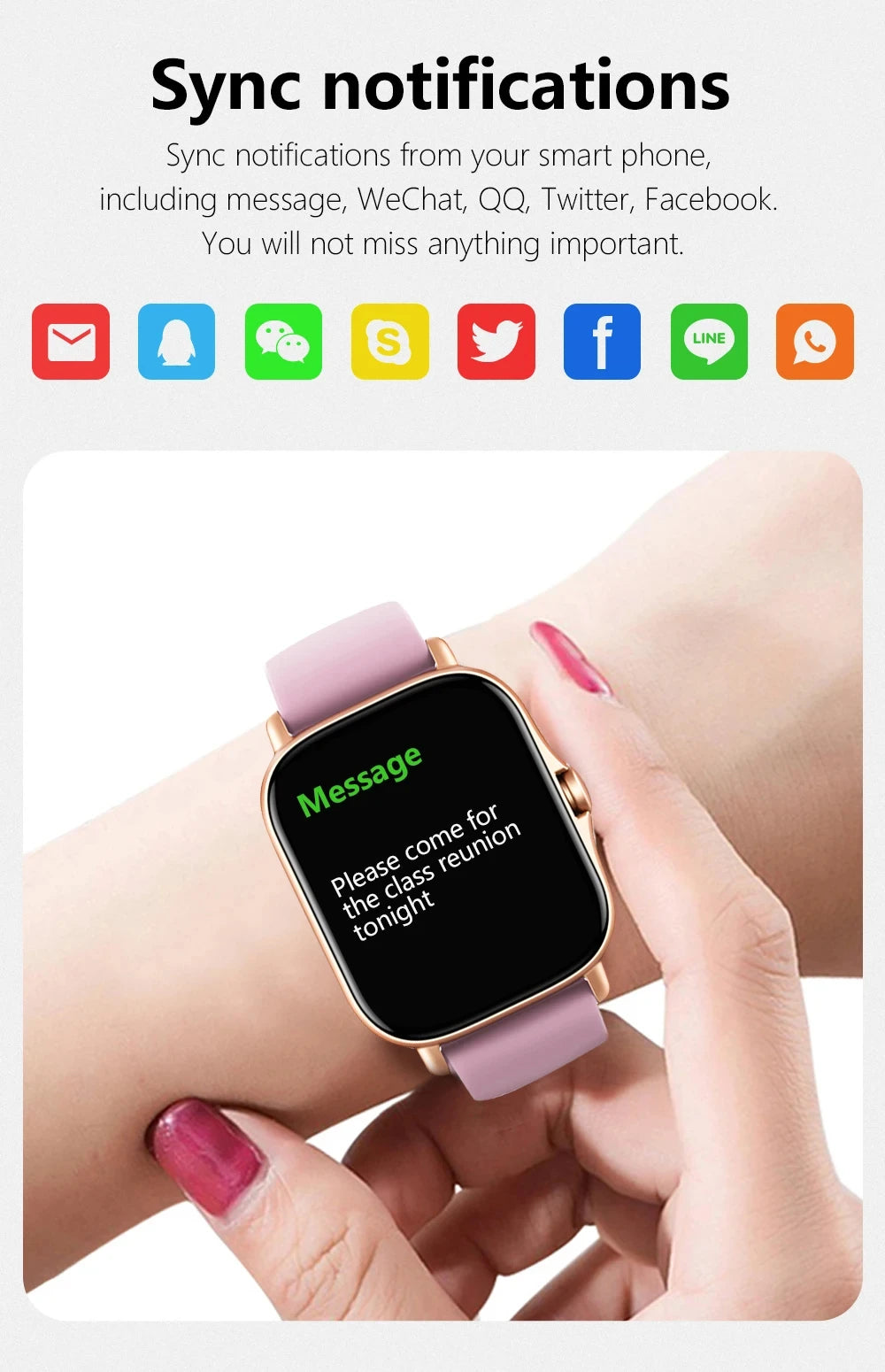 KESHUYOU Bluetooth Smartwatch with Health Monitoring