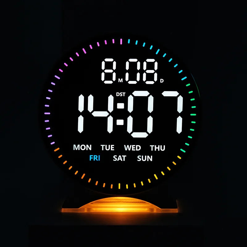 LED Digital Alarm Clock with Dual Alarms