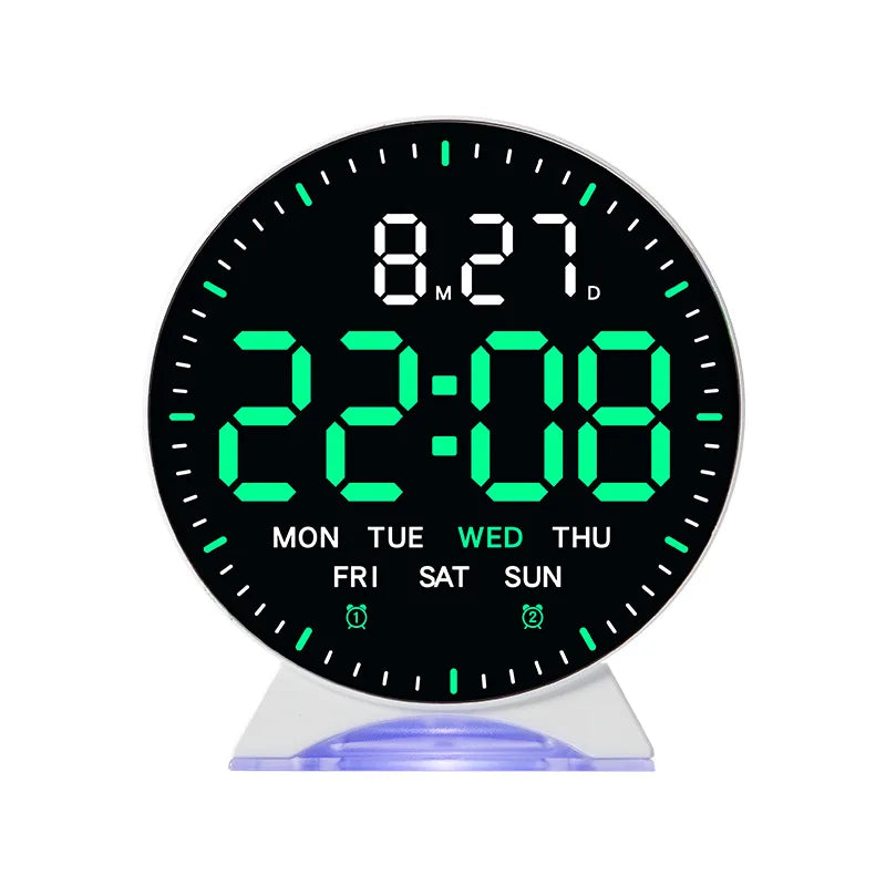 LED Digital Alarm Clock with Dual Alarms