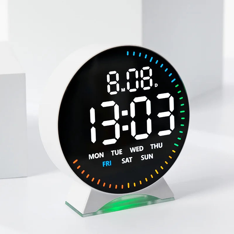 LED Digital Alarm Clock with Dual Alarms