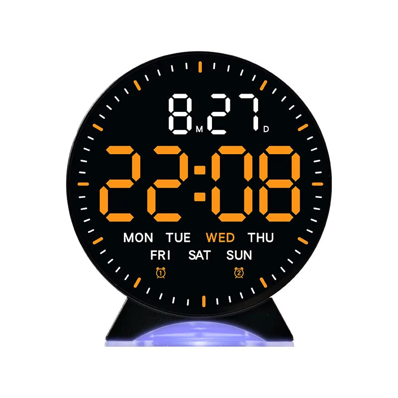 LED Digital Alarm Clock with Dual Alarms