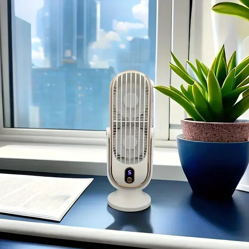 Rechargeable Portable Bladeless Desk Fan
