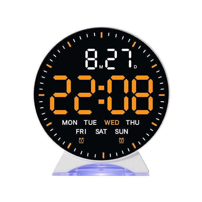 LED Digital Alarm Clock with Dual Alarms