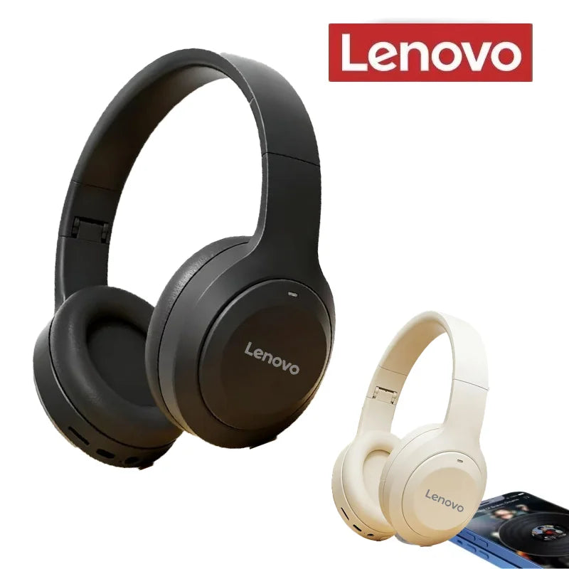 Lenovo Wireless Over-Ear Noise Canceling Headphones