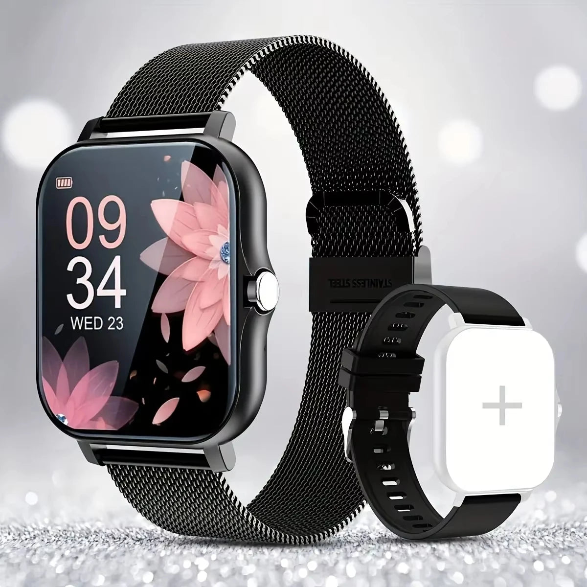 KESHUYOU Bluetooth Smartwatch with Health Monitoring